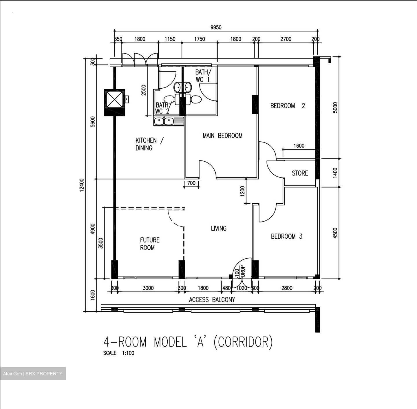 Blk 531 Serangoon North Avenue 4 (Serangoon), HDB 4 Rooms #611095491